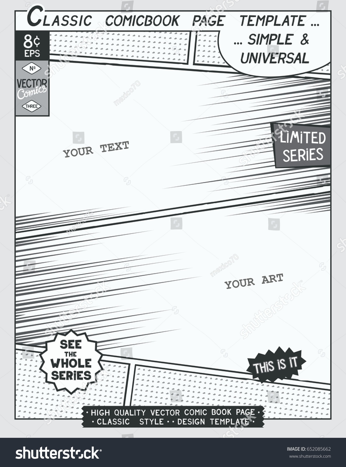 Download Comic Strip Template Pages For Creative Assignments American Revolution Comic 5th Squarespace Comic Template