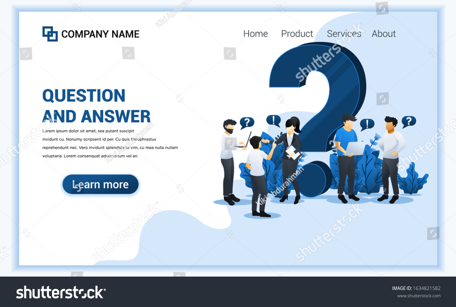 Frequently Asked Question Concept People Asking Stock Vector Royalty Free 1634821582 6557