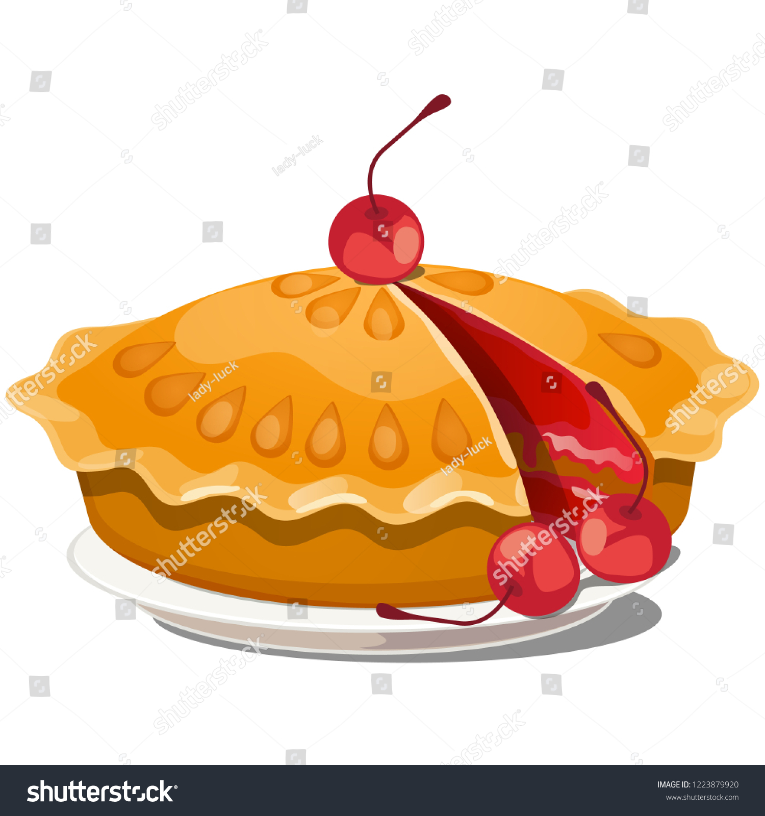 Pies cartoon Images, Stock Photos & Vectors | Shutterstock