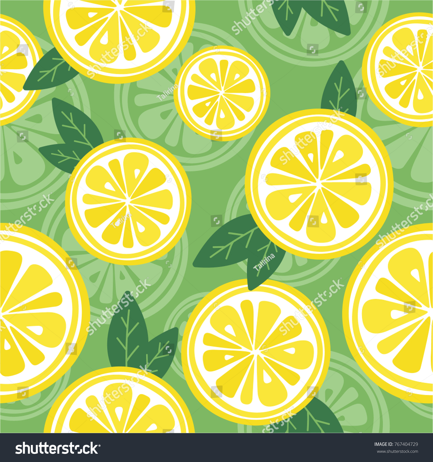 新鮮なレモンの背景 手描きの重なり合う背景 カラフルな壁紙のベクター画像 シームレスな模様と柑橘類のコレクション 印刷に適した装飾イラスト のベクター画像素材 ロイヤリティフリー