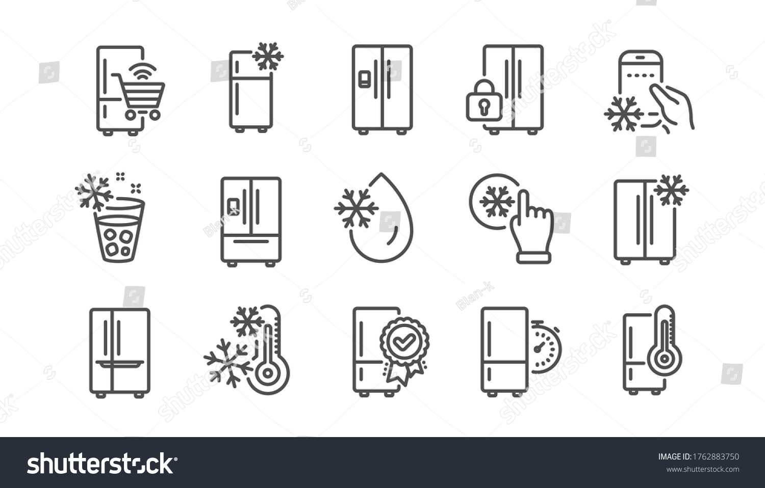 Fridge symbol Images, Stock Photos & Vectors | Shutterstock