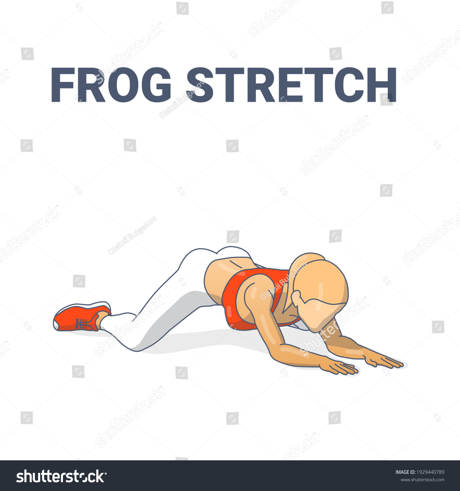 Frog leg position Images, Stock Photos & Vectors | Shutterstock
