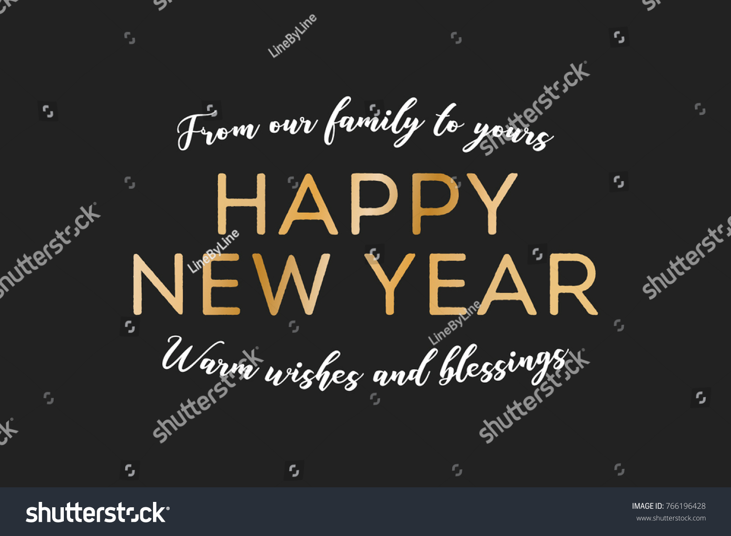 Happy New Year From My Family To Yours Images Images Poster