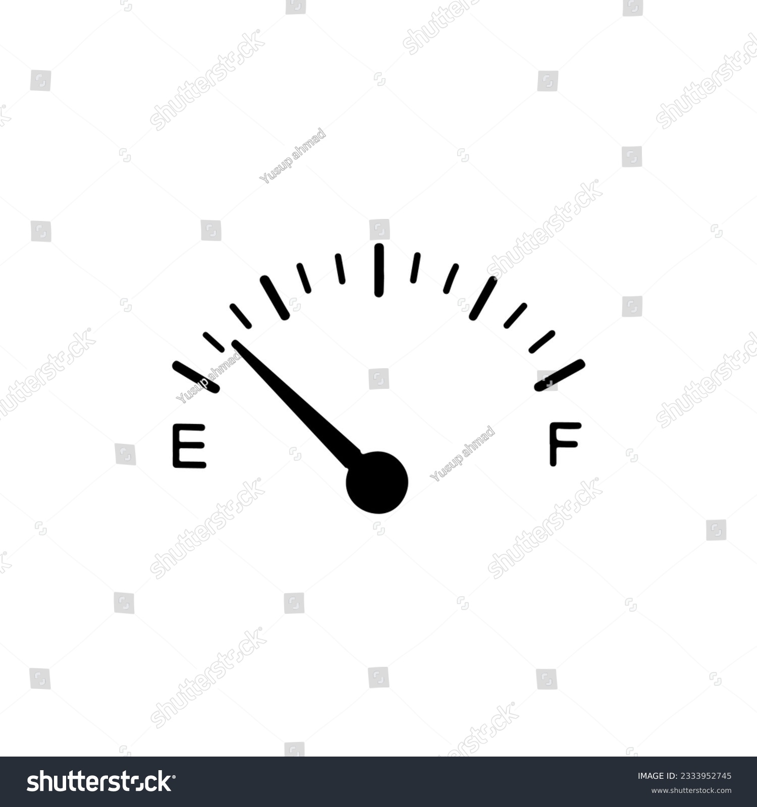 SVG of fuel gauge vector illustration concept svg