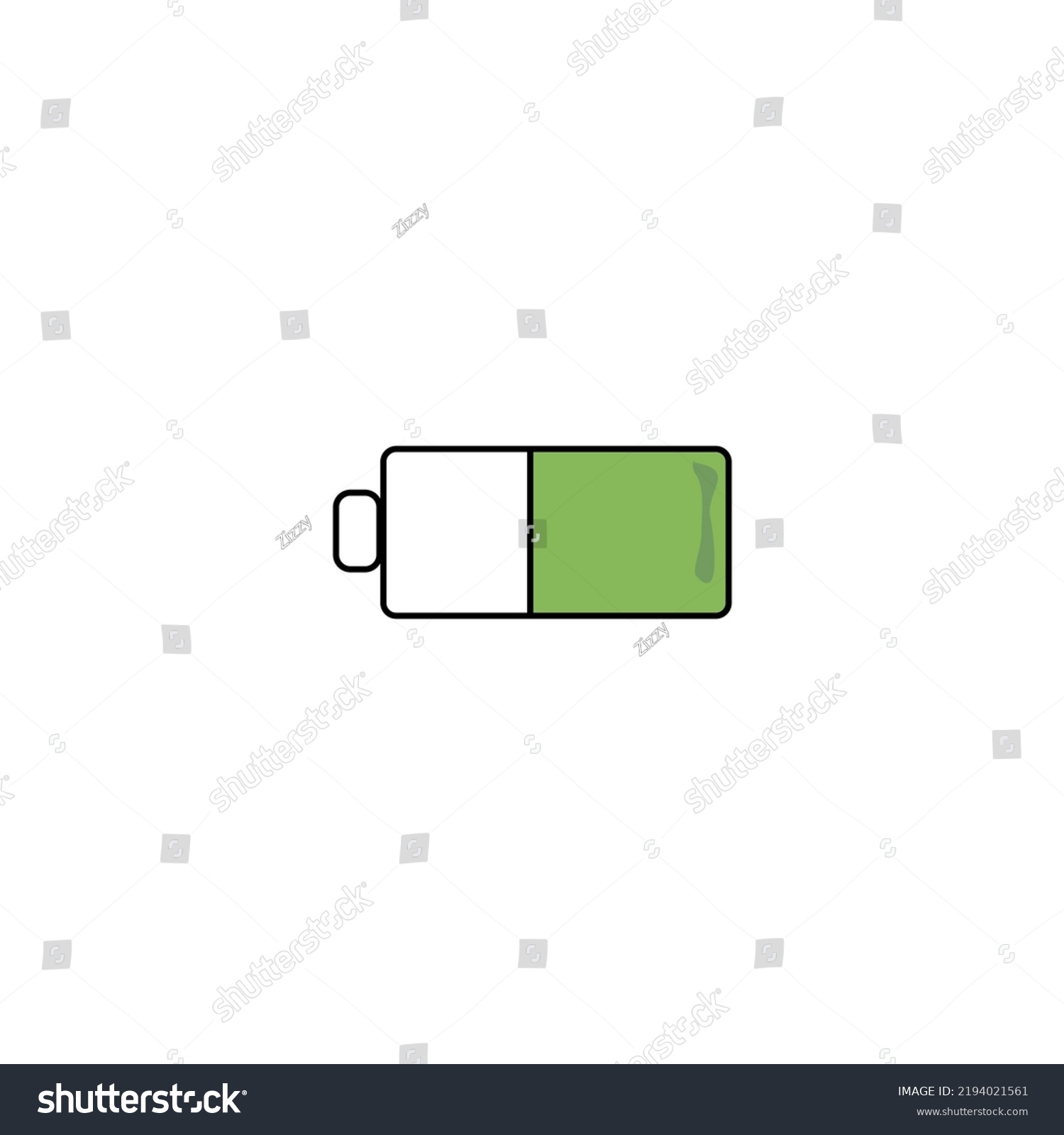SVG of full battery icon. can be used as a design complement, used as an icon svg
