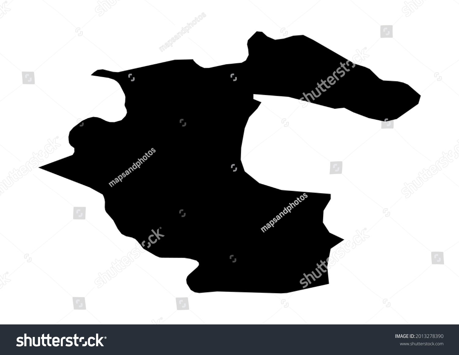 Fully Editable Detailed Vector Map Louthluireland Stock Vector (Royalty ...