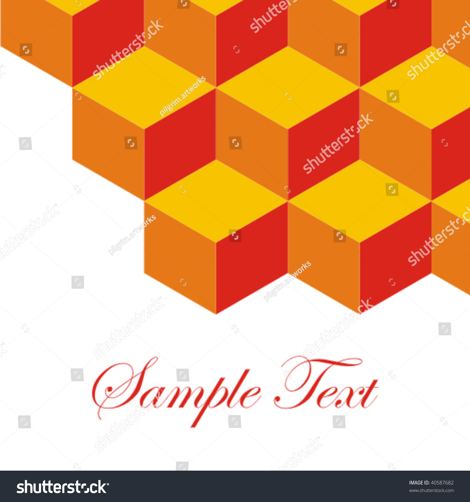 Fully Editable Vector Background Template Ready Stock Vector (Royalty ...