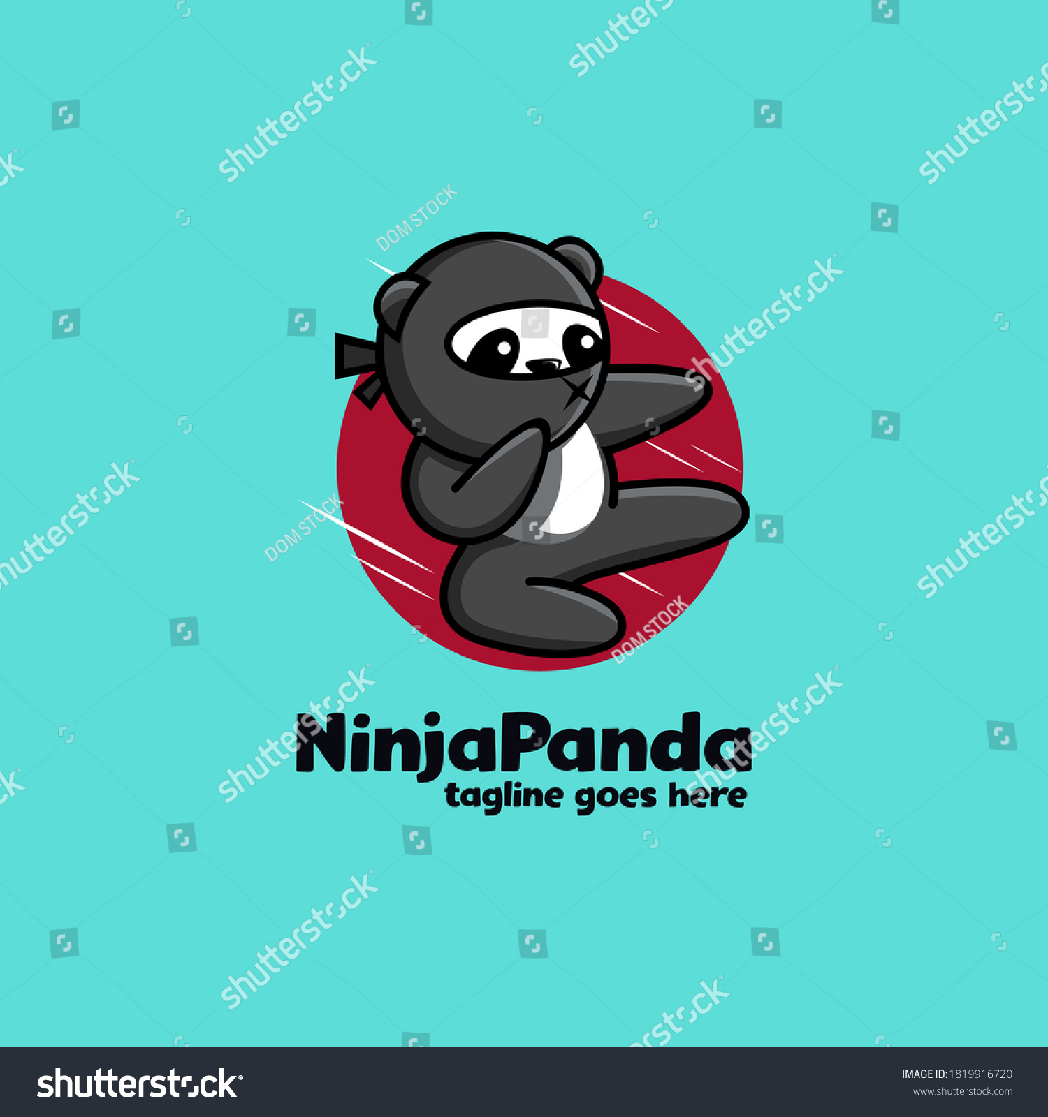 Ninja panda Images, Stock Photos & Vectors | Shutterstock