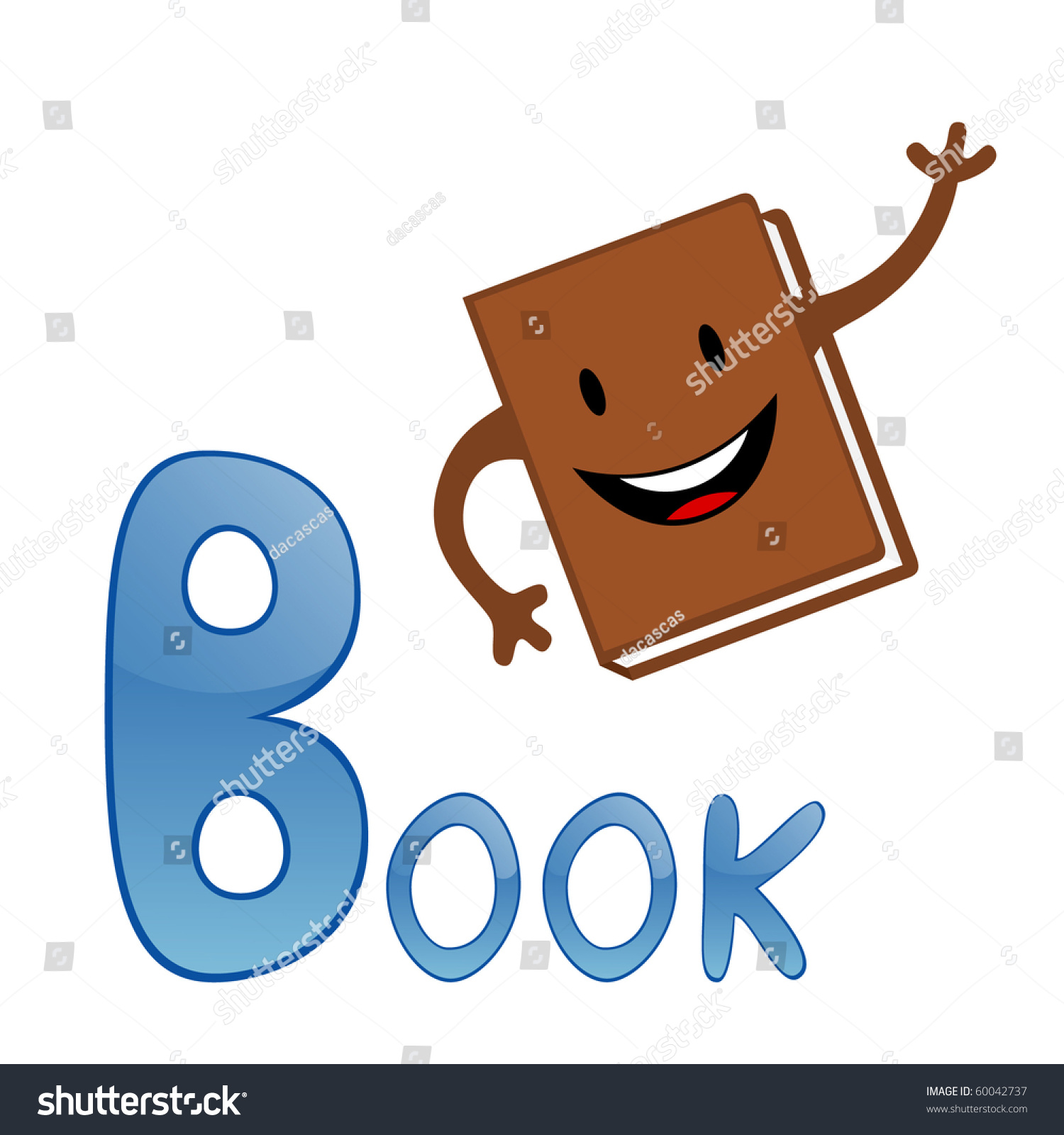 Funny Alphabet Children Book Letter B Stock Vector 60042737 - Shutterstock