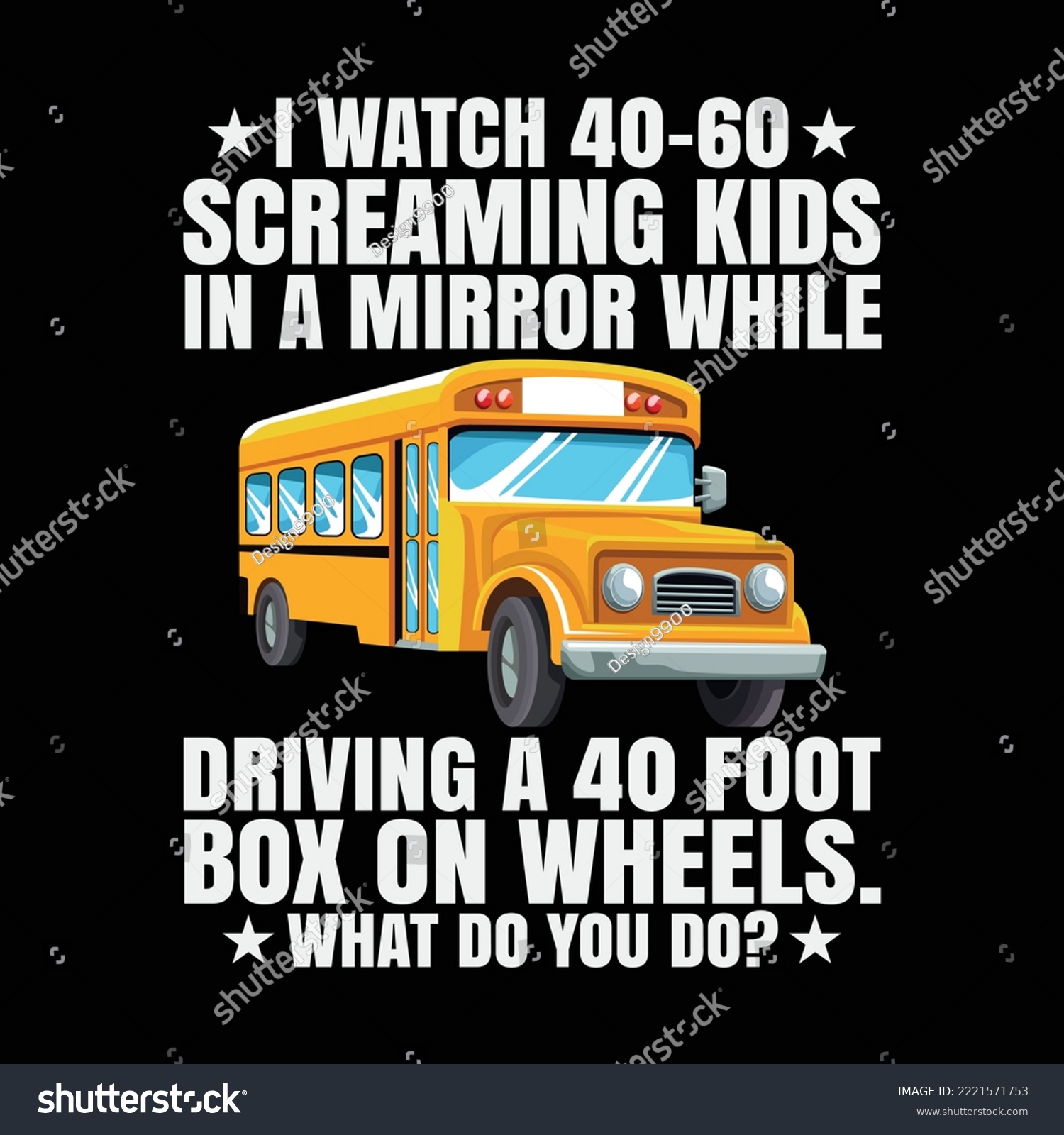 SVG of Funny Awesome School Bus Driver svg svg