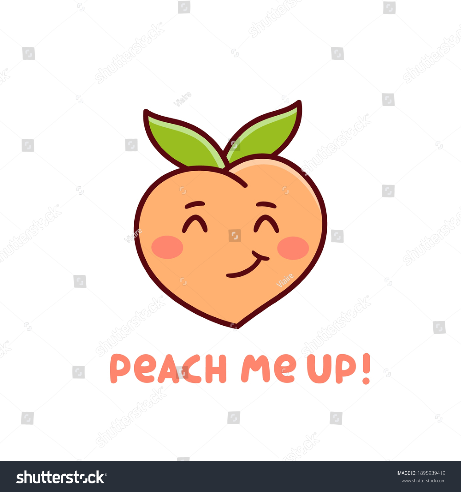 funny-cartoon-character-fruit-peach-on-stock-vector-royalty-free