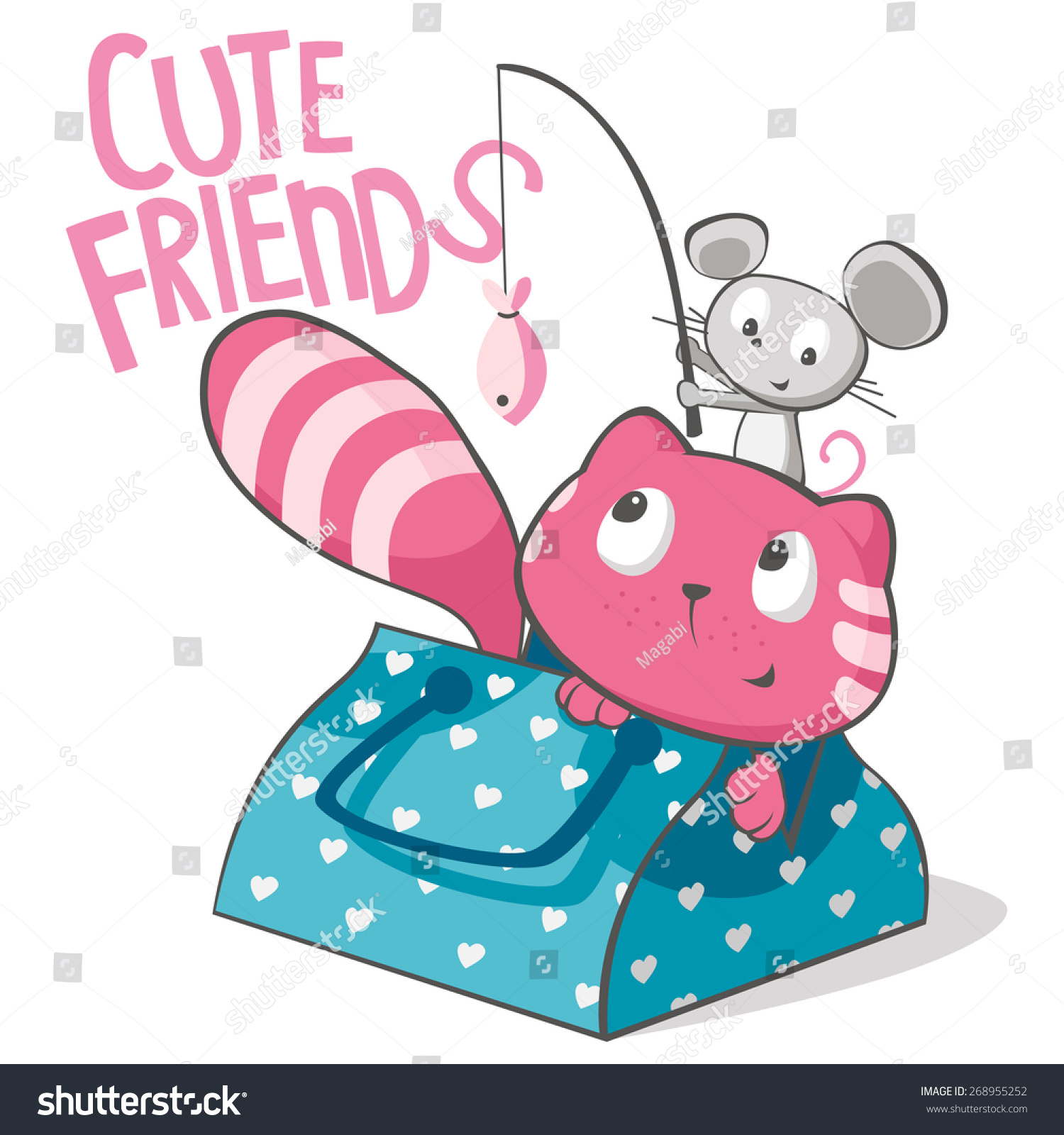 Funny Cat Mouse Vector Illustration Stock Vector Royalty Free 268955252 Funny Cat Mouse Vector Illustration Stock Vector Royalty Free 268955252