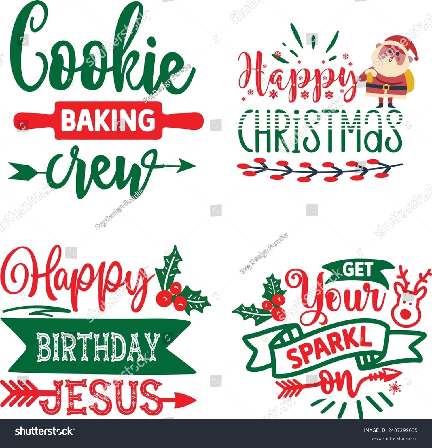 SVG of Funny Christmas Bundle, Christmas sign design , Merry Christmas bundle, Christmas Ornaments bundle, Winter bundle, Xmas design, Santa design svg
