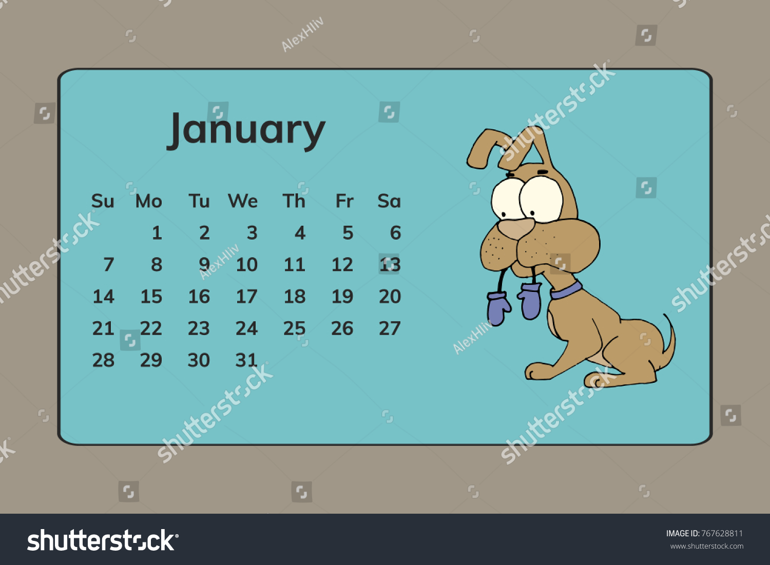 Funny January Calendars - FREE DOWNLOAD