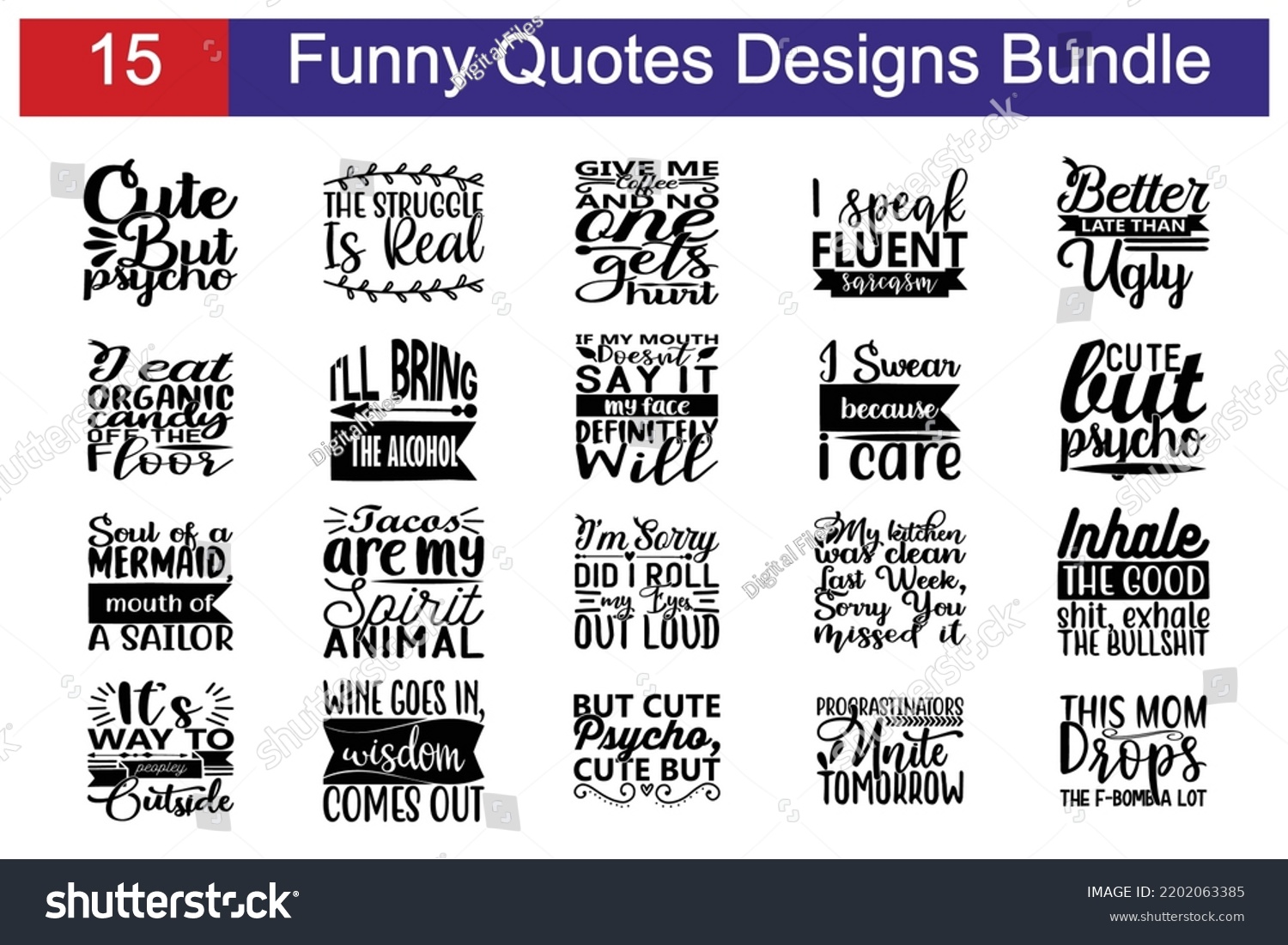 SVG of Funny   Quotes SVG Cut Files Designs Bundle. Funny  quotes SVG cut files, Funny    quotes t shirt designs, Saying about Funny   . svg