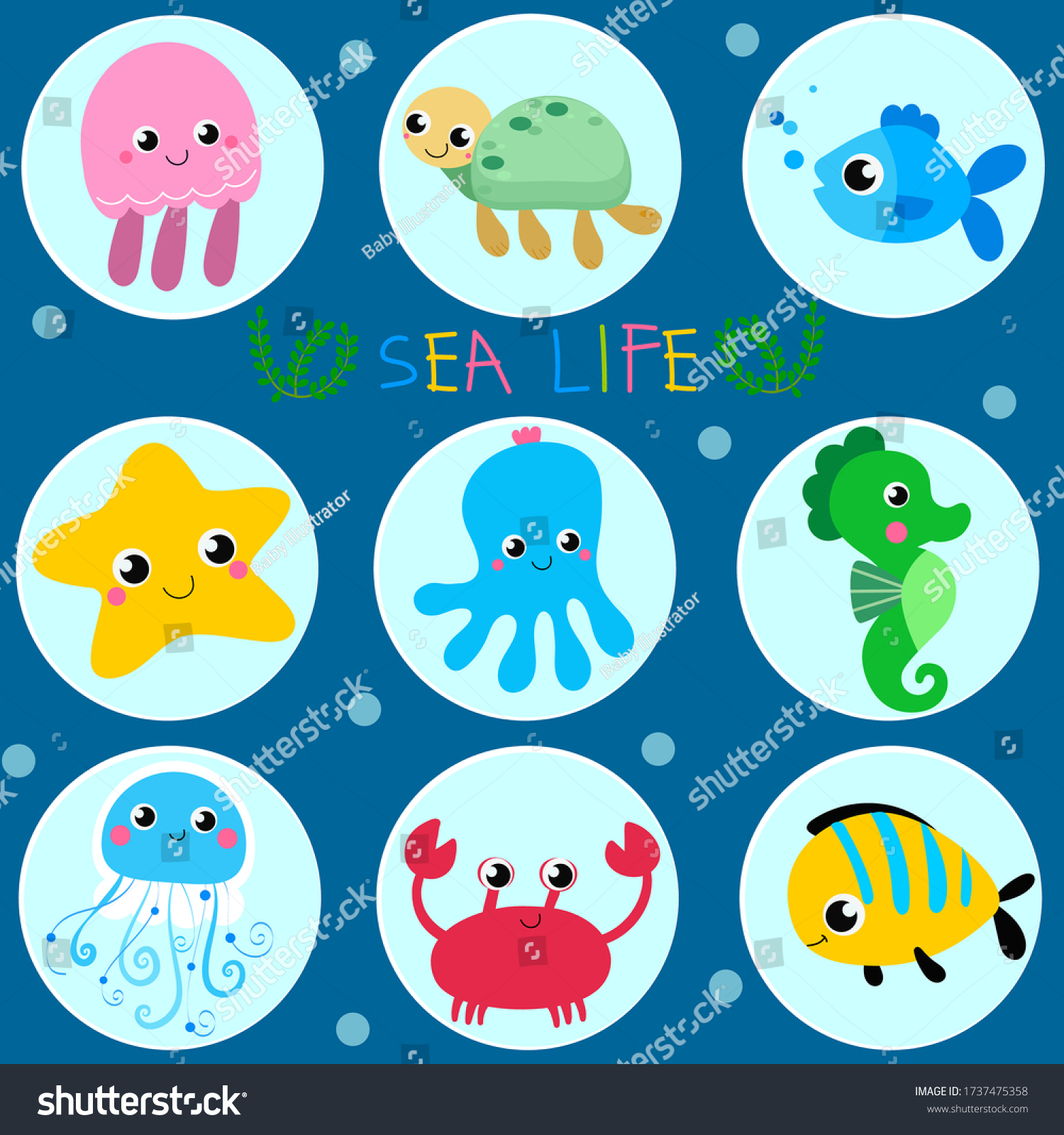 Funny Sea Animals Ocean Wildlife Cute 1737475358 Shutterstock funny-sea-animals-ocean-wildlife-cute-1737475358-shutterstock