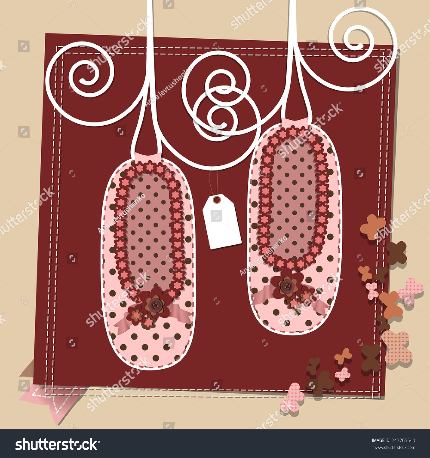 Funny Vintage Happy Birthday Baby Shower Stock Image Download Now