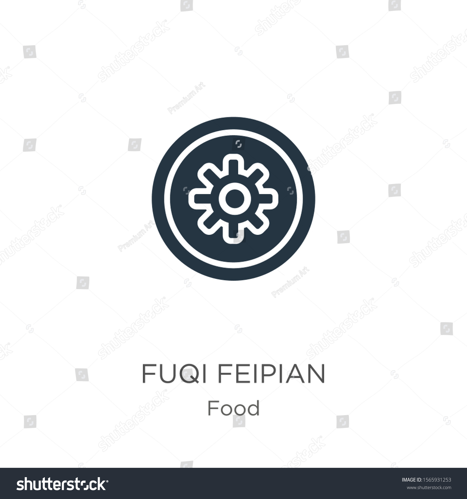 SVG of Fuqi feipian icon vector. Trendy flat fuqi feipian icon from food collection isolated on white background. Vector illustration can be used for web and mobile graphic design, logo, eps10 svg