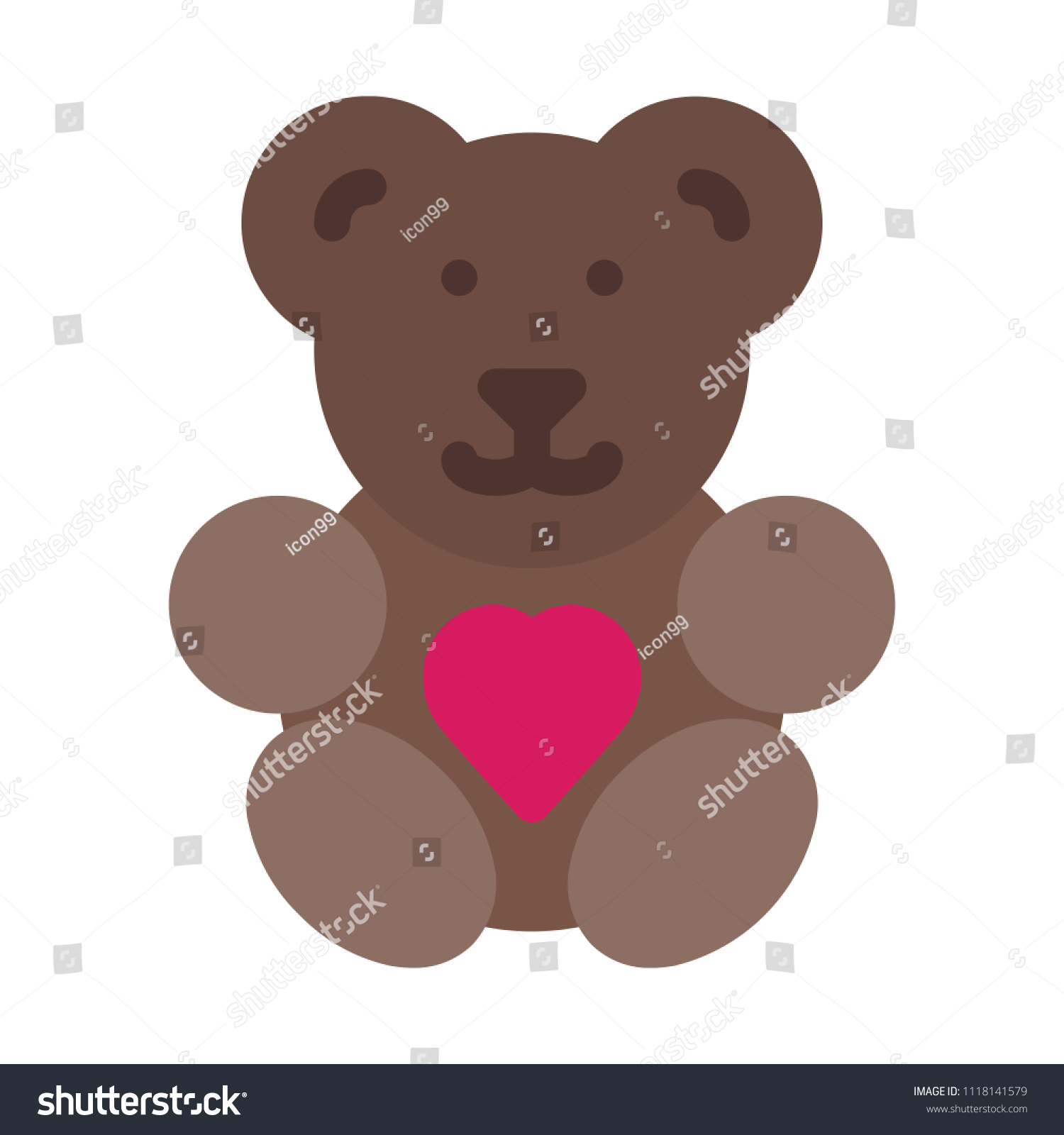 furry teddy bear