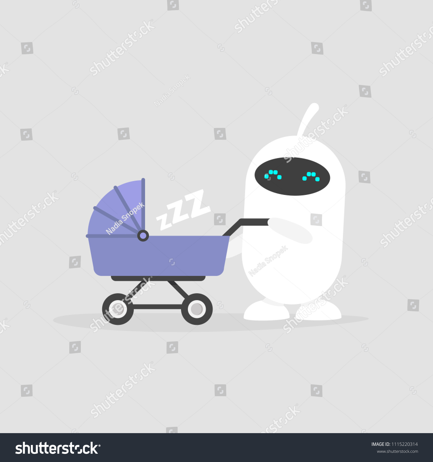 futuristic stroller