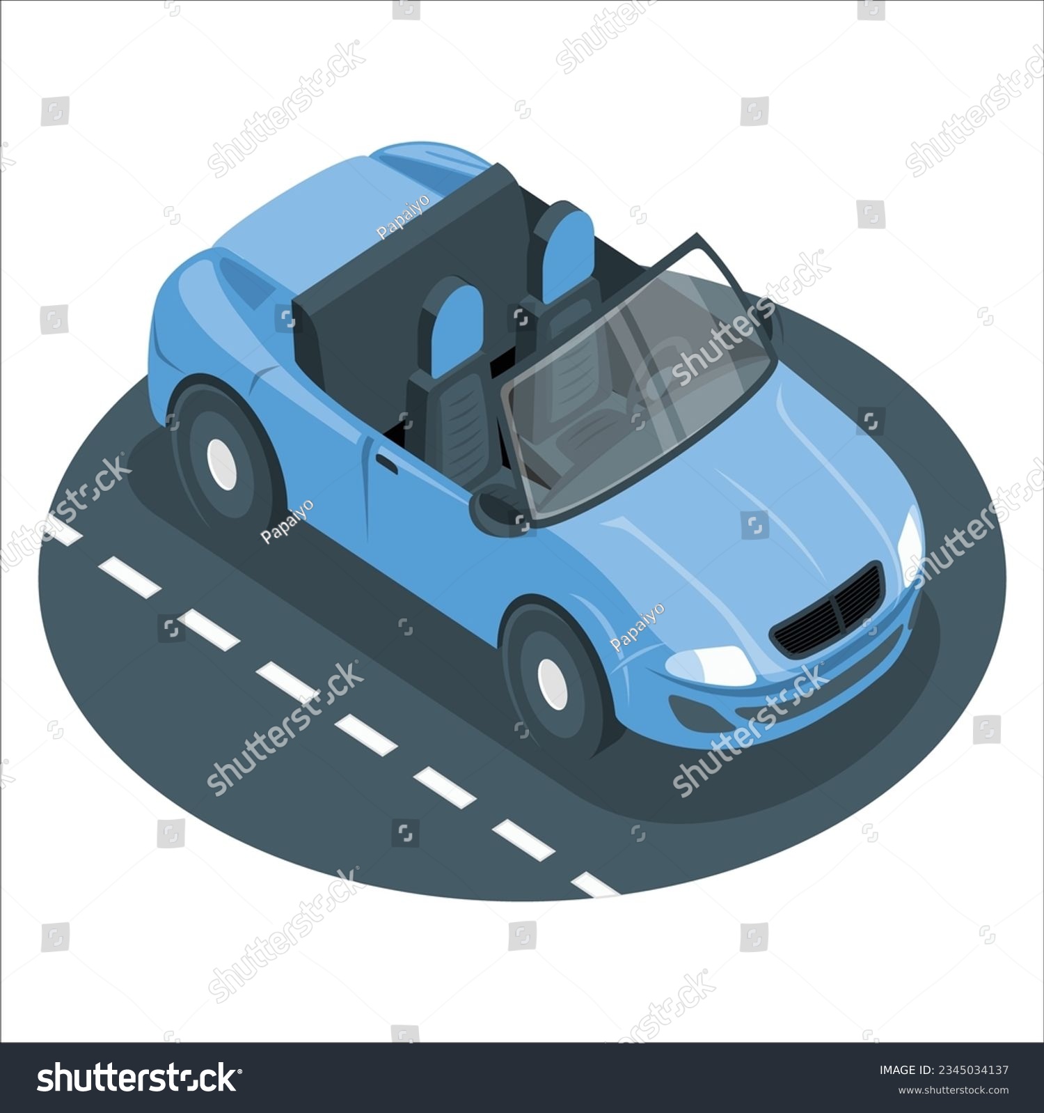SVG of Futuristic sports car in motion - front perspective view. 3d render, 3d illustration. A modern and elegant black car illuminated. 3d rendering of a brand less generic car design in a tunnel. 2259  svg