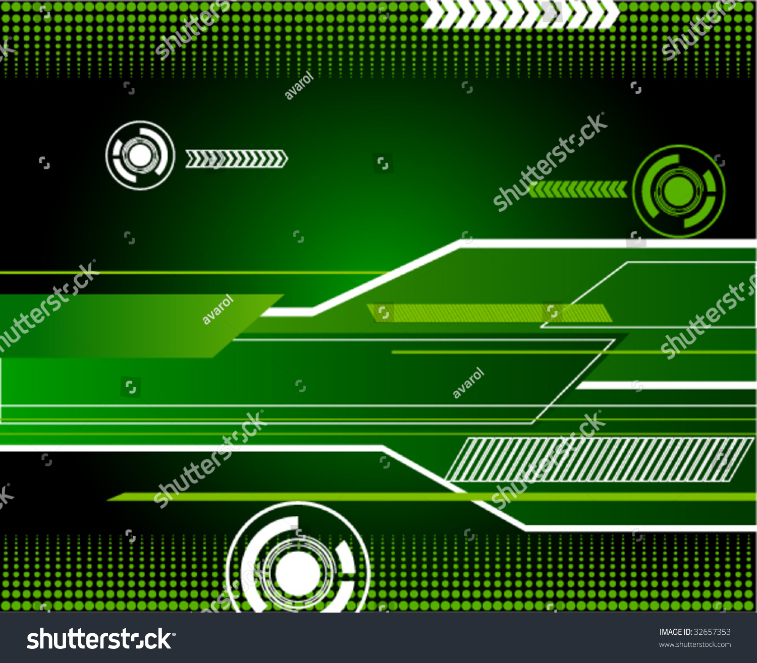 Futuristic Vector Stock Vector (Royalty Free) 32657353