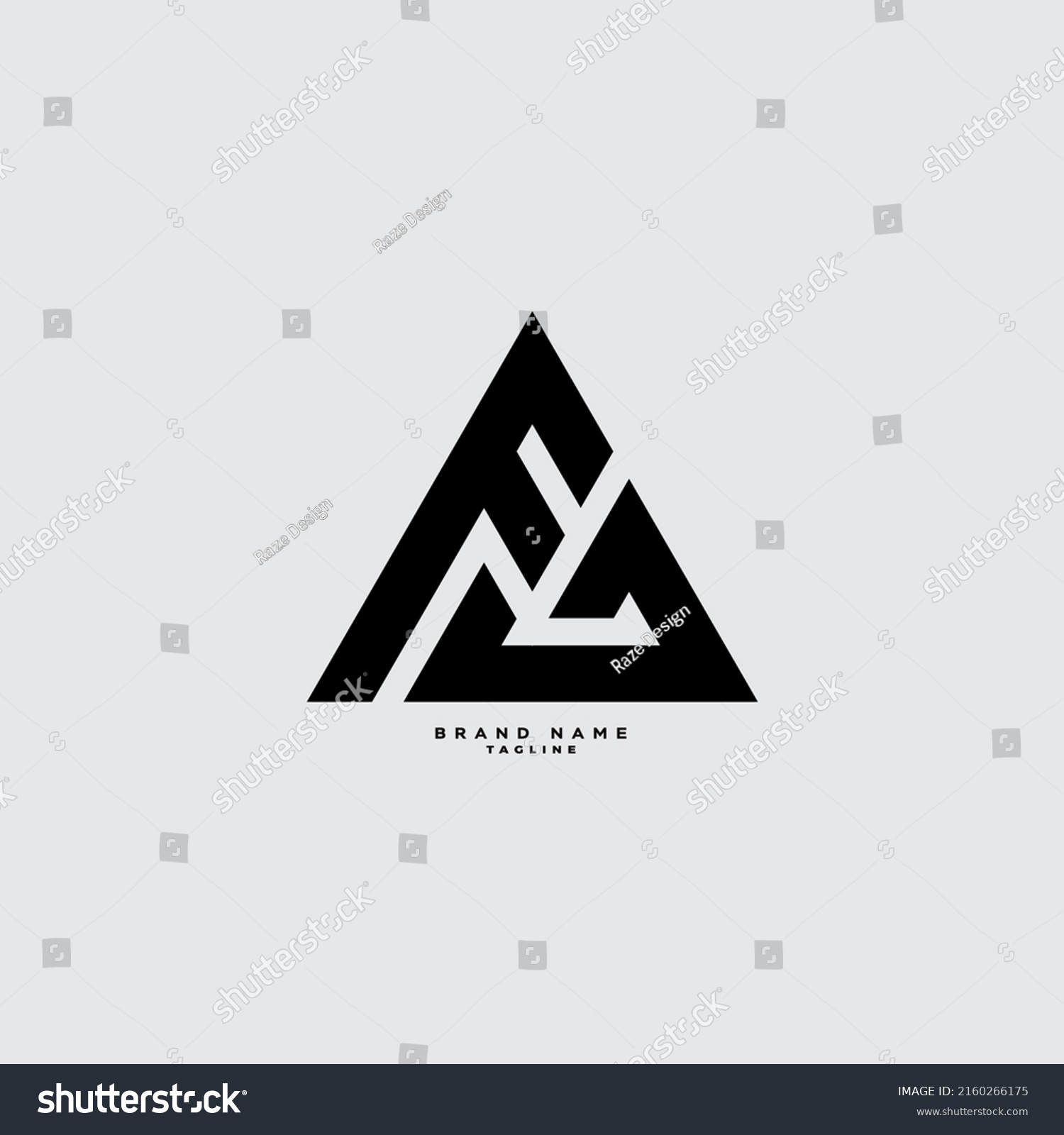 G F Gf Fg Initial Logo Stock Vector Royalty Free 2160266175 Shutterstock