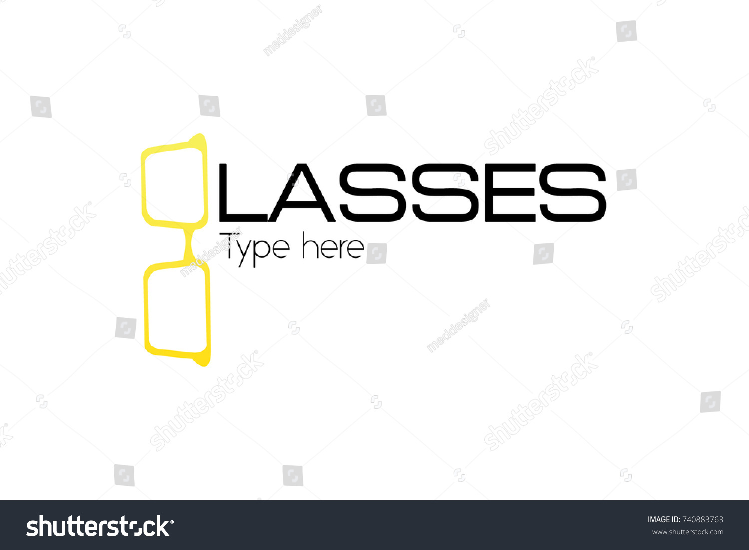 G Letter Glasses Logo Stock Vector Royalty Free 740883763 Shutterstock 1393