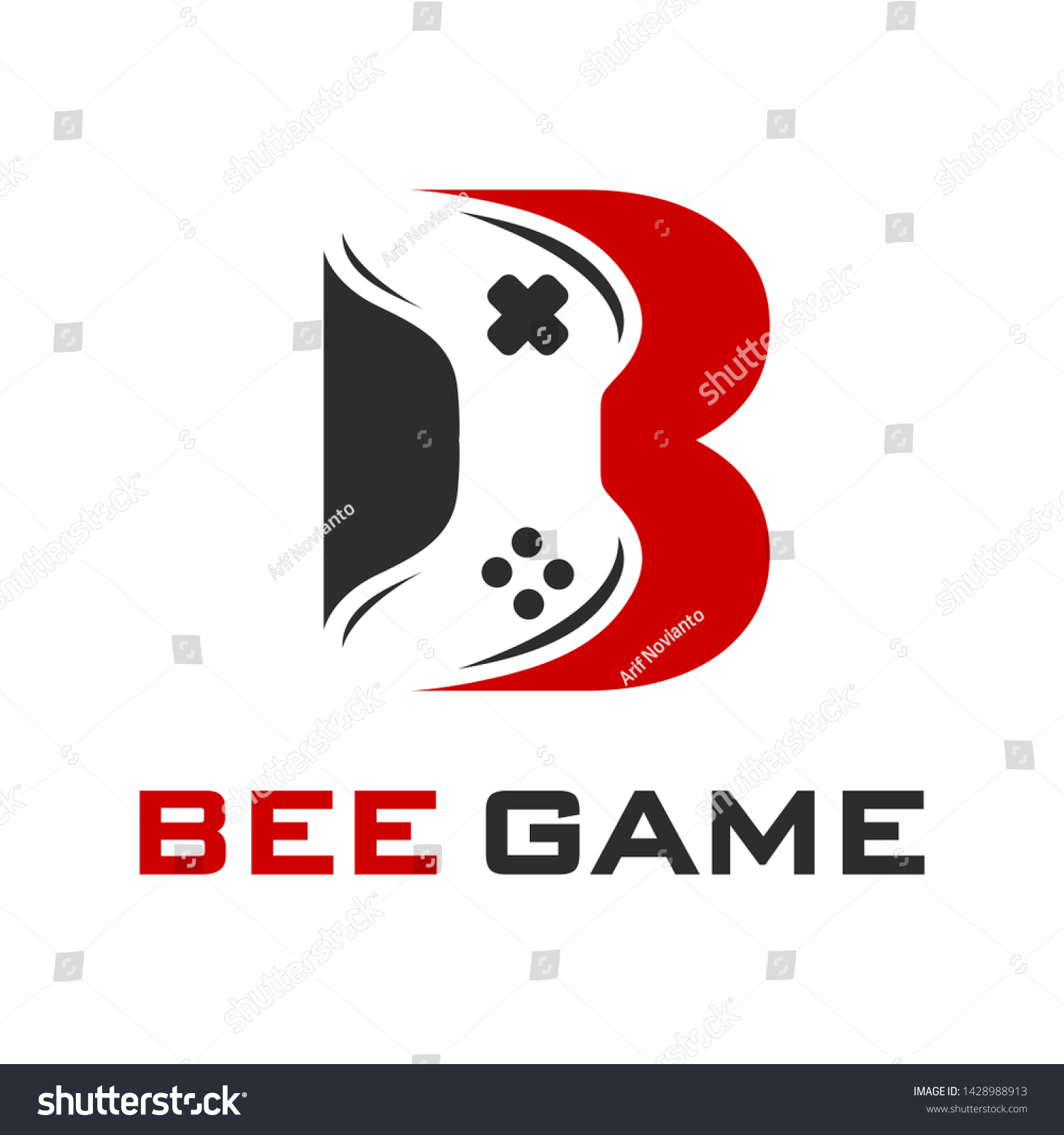 Game Logo Design Letter B: เวกเตอร์สต็อก (ปลอดค่าลิขสิทธิ์) 1428988913 ...