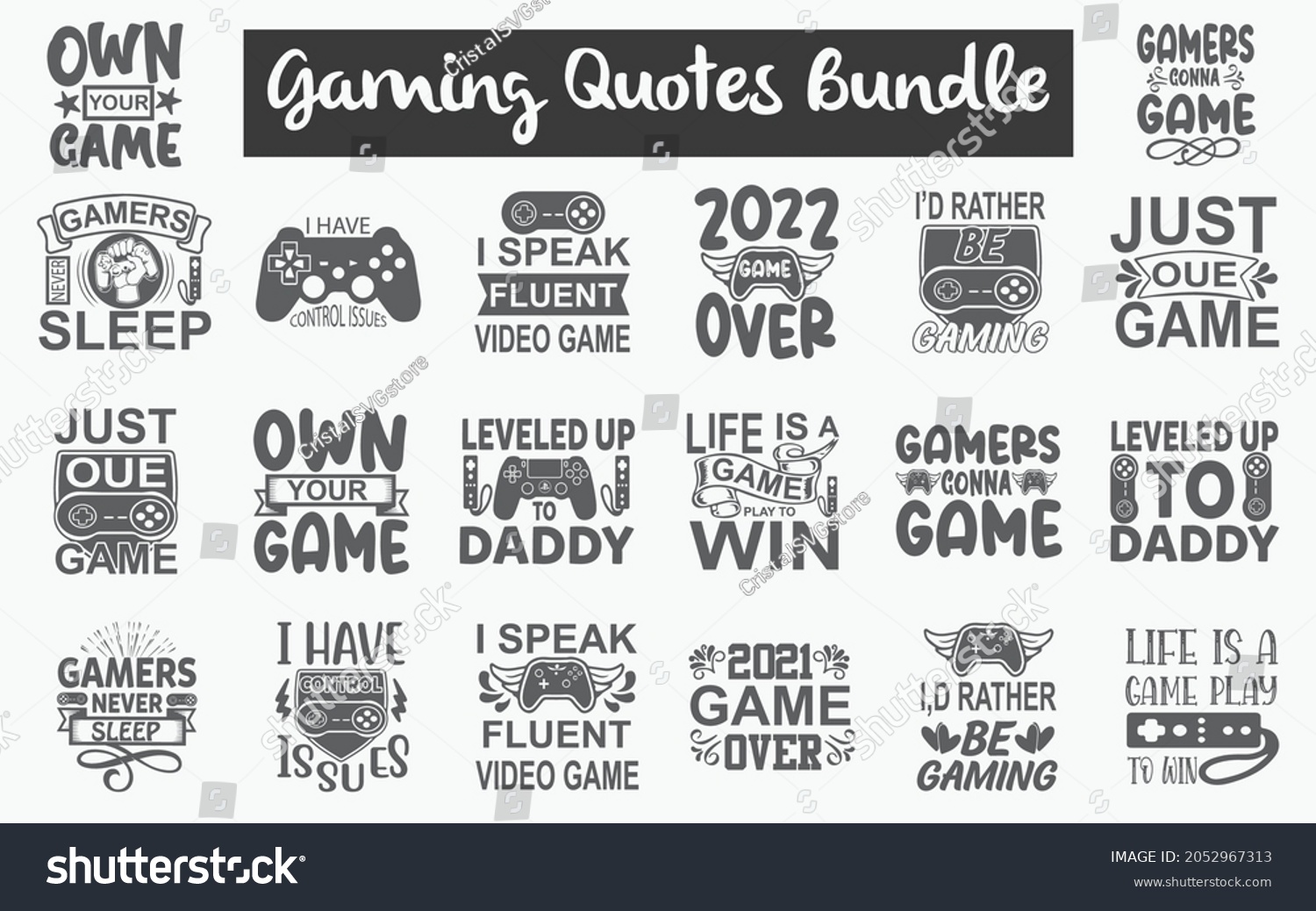 SVG of Gaming Quotes SVG Designs Bundle. Gaming quotes SVG cut files bundle, Gaming quotes t shirt designs bundle, Quotes about Gaming,  Gamer cut files,  Gamer eps files,  Gamer SVG bundle svg