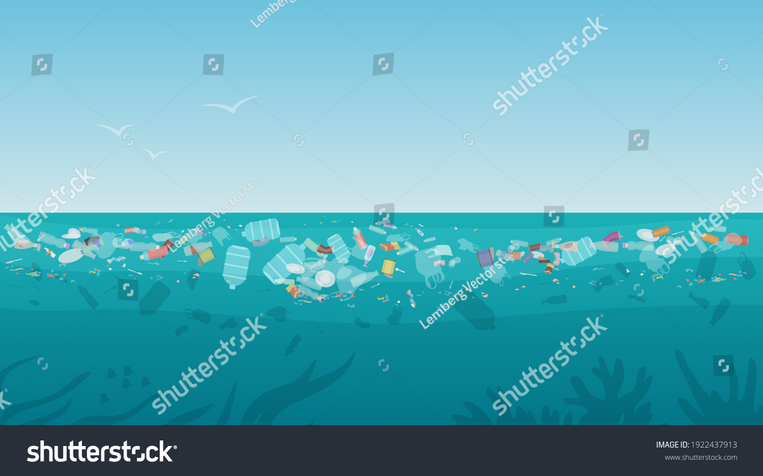 4,979 Ocean pollution cartoon Images, Stock Photos & Vectors | Shutterstock