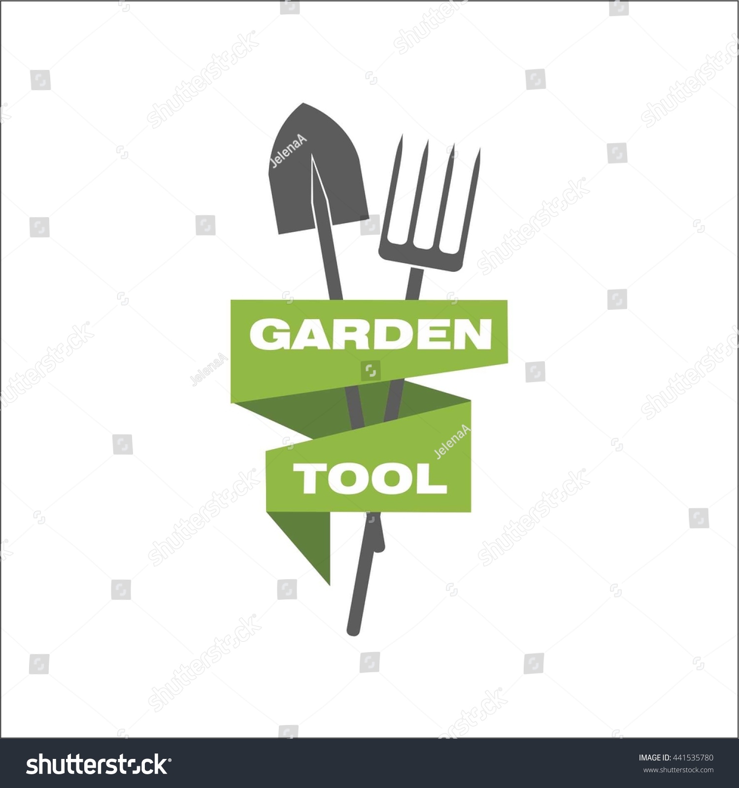 Garden Tools Banner Stock Vector 441535780 - Shutterstock