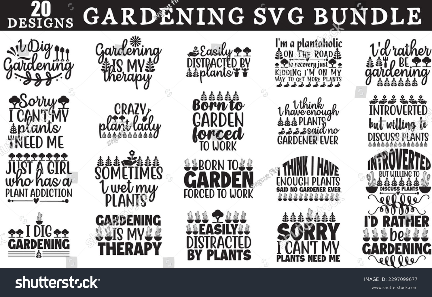 SVG of Gardening svg bundle, Gardening svg design svg