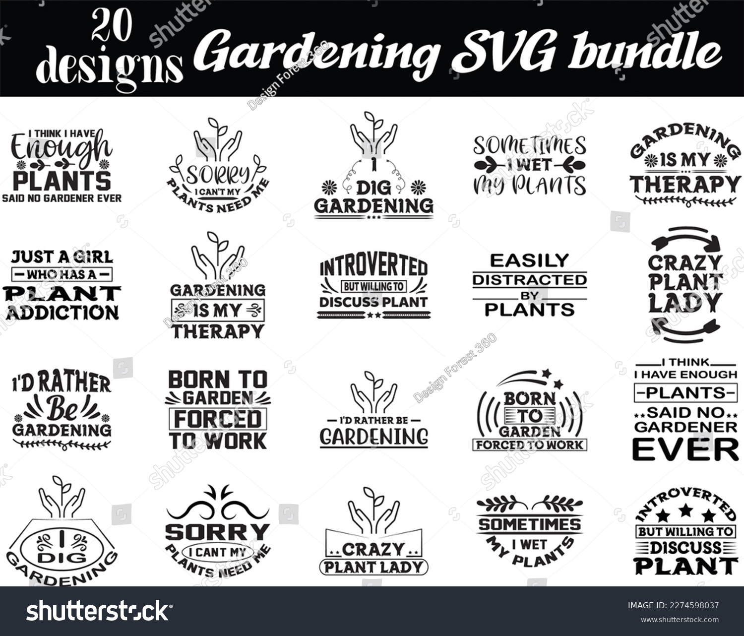 SVG of Gardening SVG design, Gardening SVG svg bundle svg