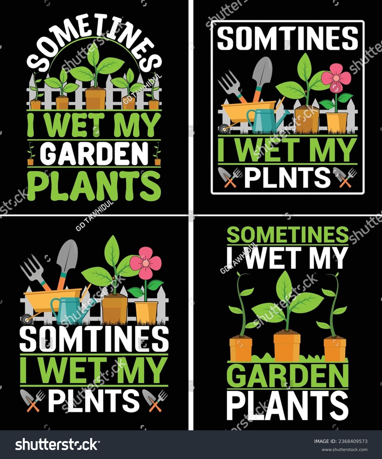 SVG of gardening t shirt design new svg