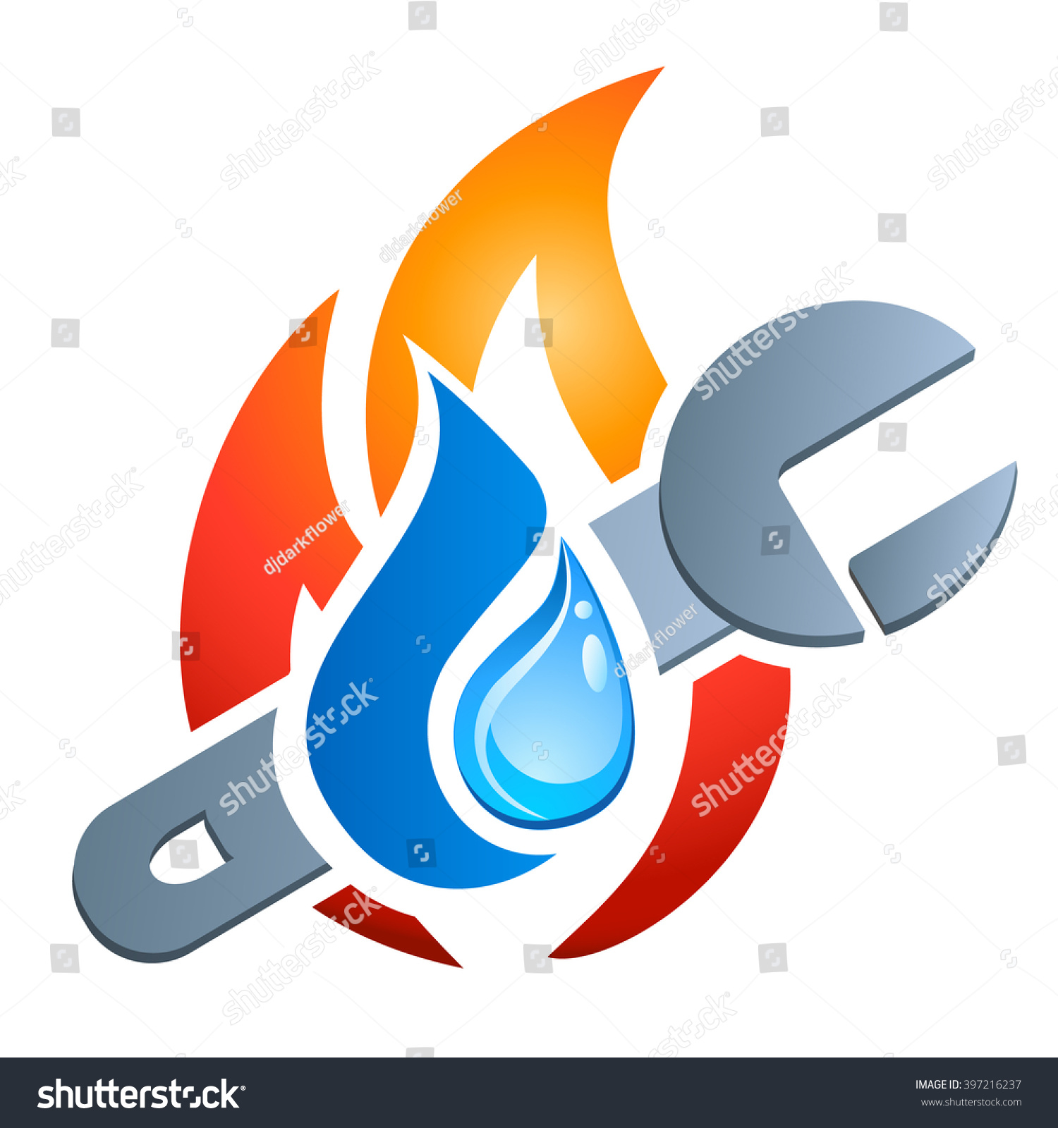 2,465 Plumbing heating gas icon Images, Stock Photos & Vectors ...