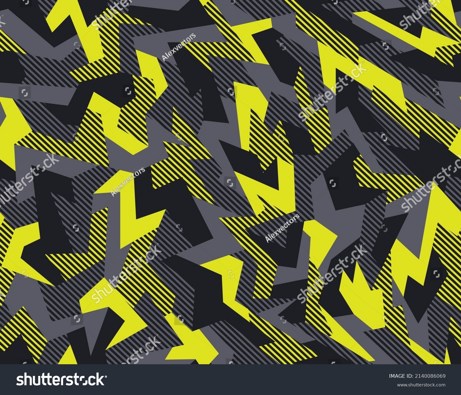 SVG of Geometric camouflage seamless pattern. Abstract modern military camo  background of polygons for fabric textile and vinyl wrap print. Endless vector illustration. svg