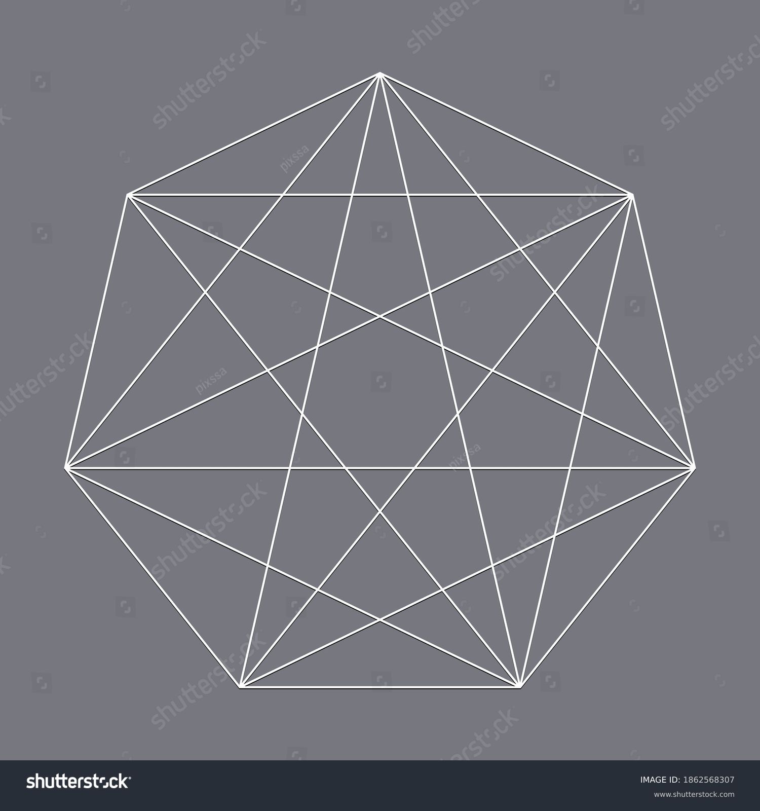 Heptagono Images, Stock Photos & Vectors | Shutterstock