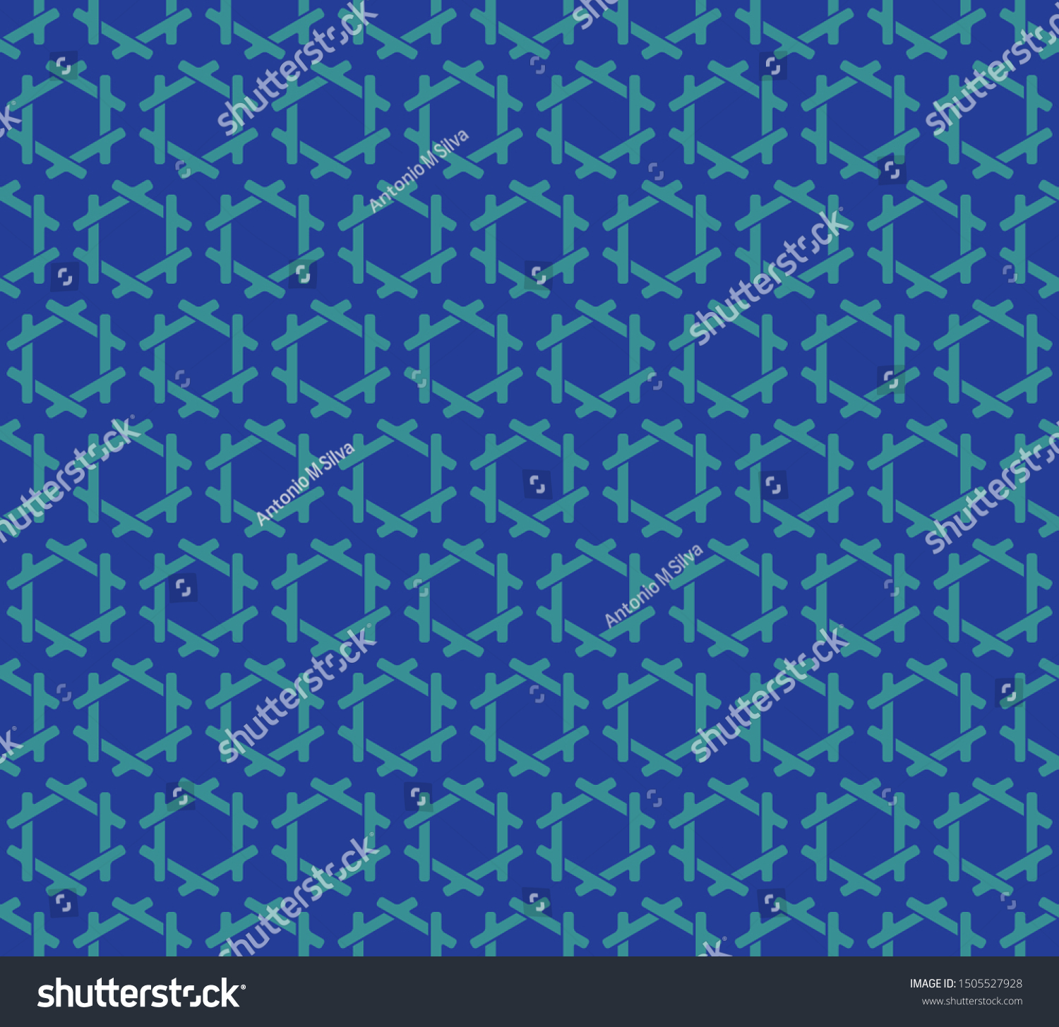 Geometric Pattern Interlaced Shapes Stock Vector (Royalty Free ...
