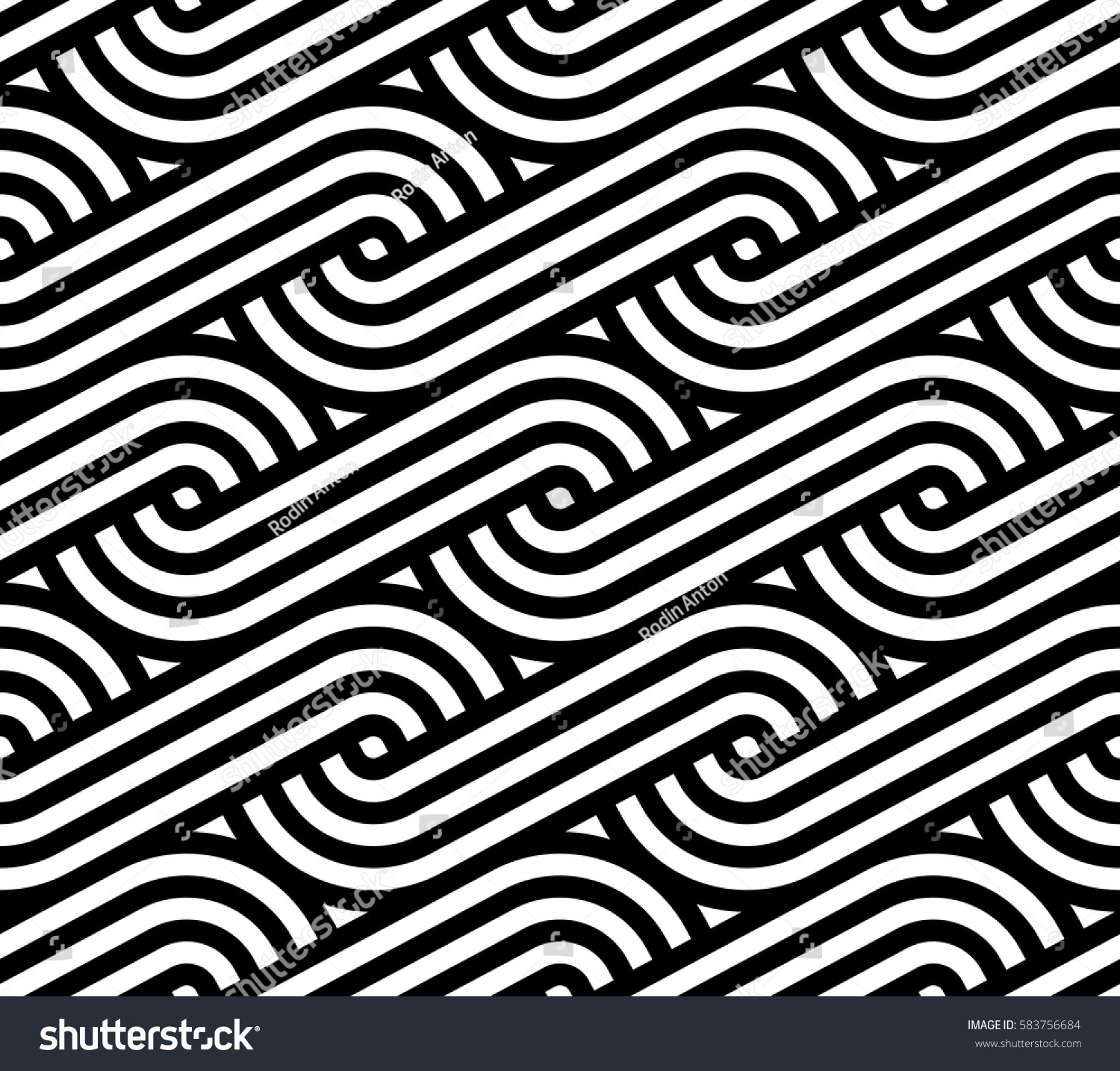 Geometric Pattern Vector Seamless Pattern Stock Vector (royalty Free 