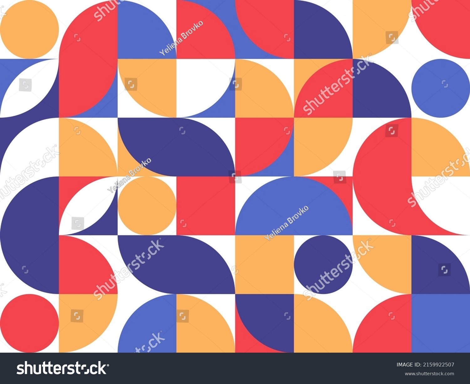 Geometry Minimalistic Artwork Poster Simple Shape Stock Vector (Royalty ...