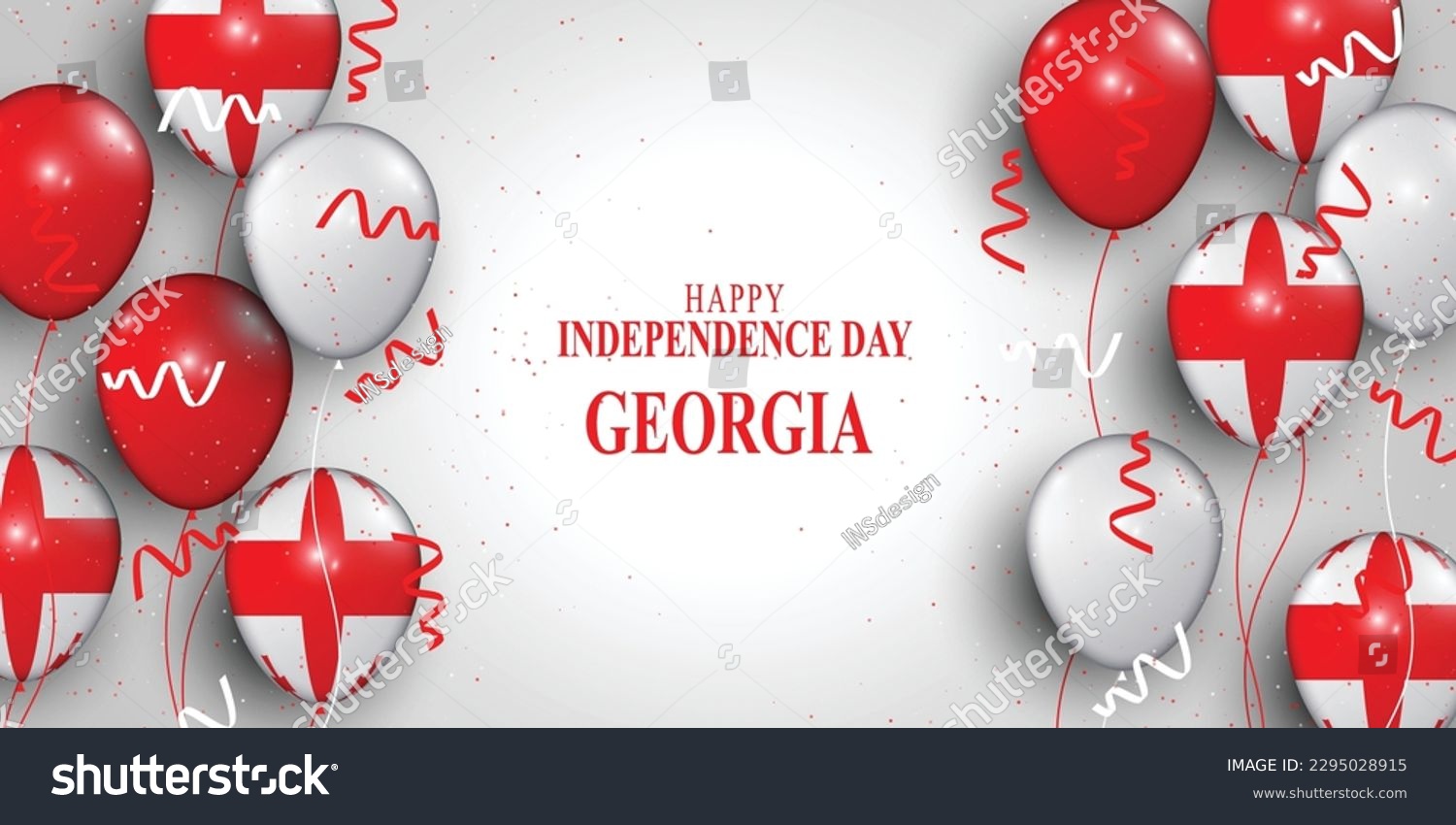 SVG of Georgia Independence Day background. Federal, Civic, Historical. Vector illustration. svg