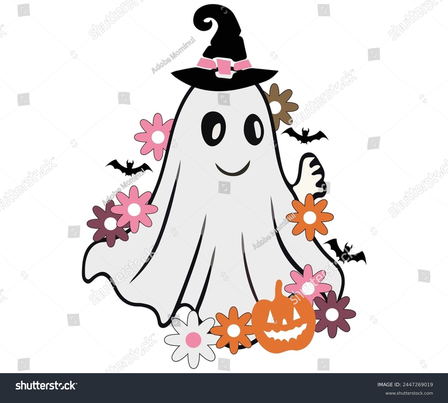 SVG of Ghost halloween Design,Halloween Svg,Typography,Halloween Quotes,Witches Svg,Halloween Party,Halloween Costume,Halloween Gift,Funny Halloween,Spooky Svg,Funny T shirt,Ghost Svg,Cut file svg