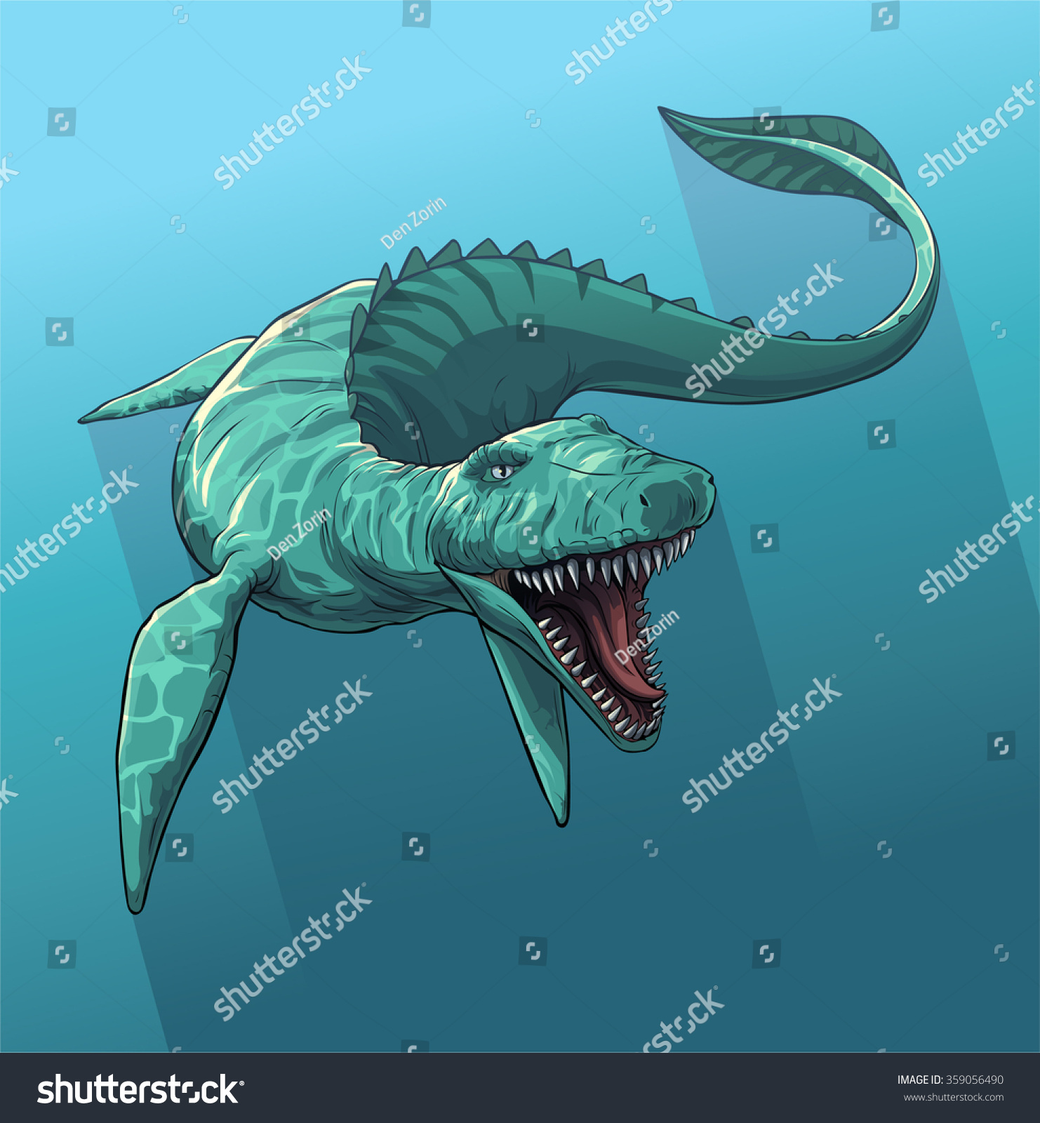 sea creatures dinosaur age