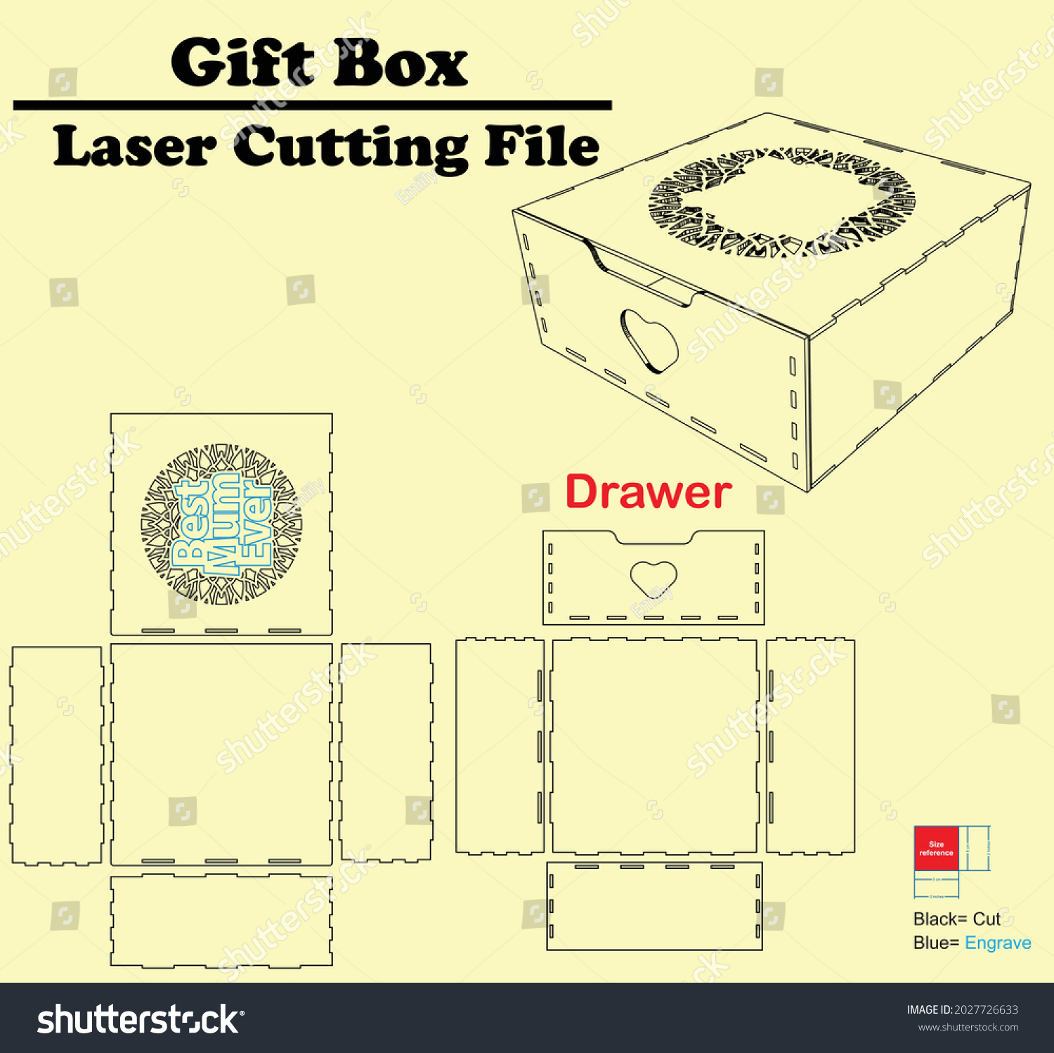 SVG of Gift boxes have the potential to make gift-giving magical. Filled with a collection of themed items, the perfect gift box can deliver more joy than the sum of each component.
available=3mm thickness svg
