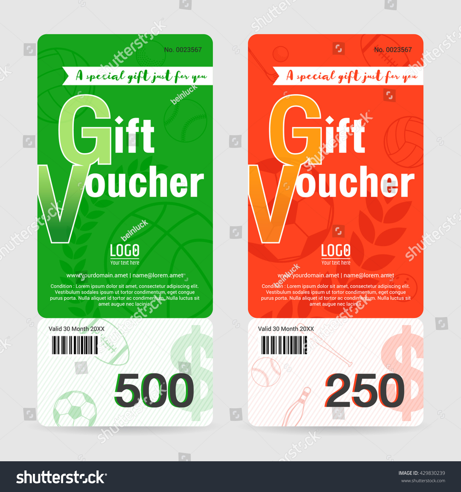 gift certificate gift voucher gift card stock vector gift card formats