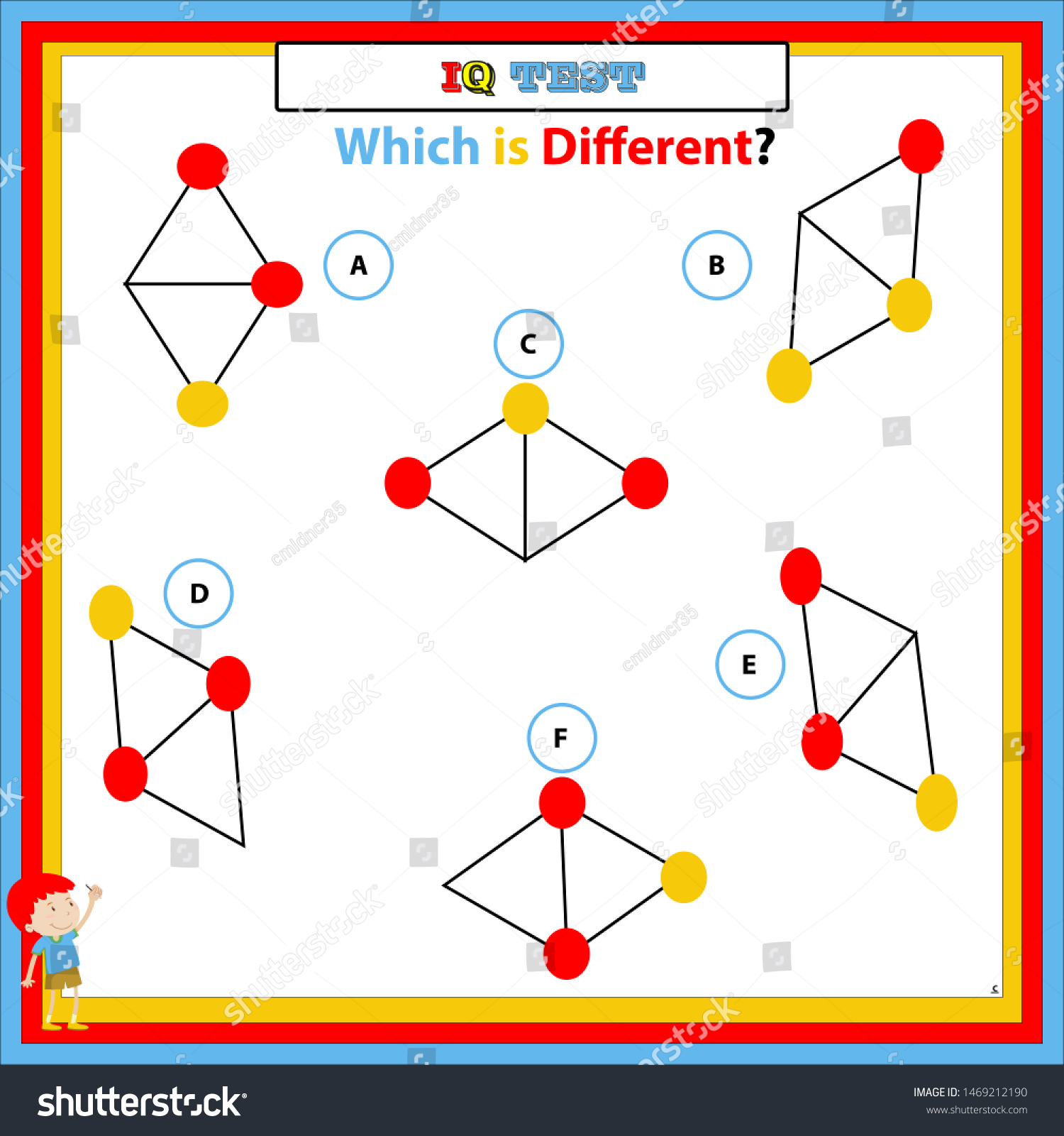 Gifted Talented Worksheetsiq Test Choose Correct Arkivvektor | My XXX ...