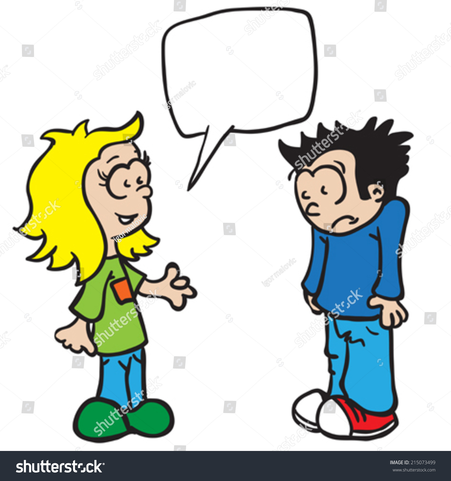 clipart boy and girl talking - photo #33