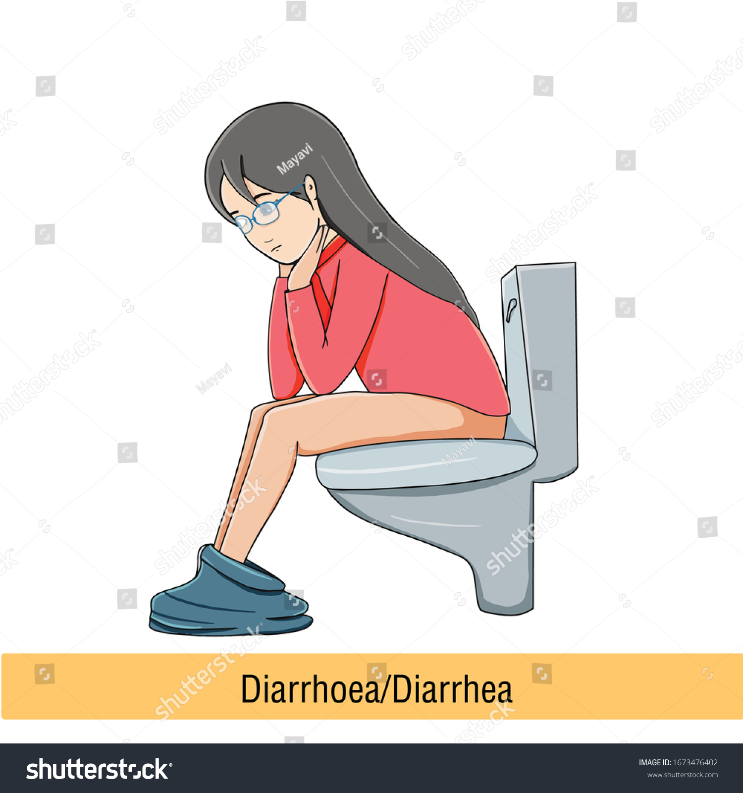 Anime Girl Diarrhea