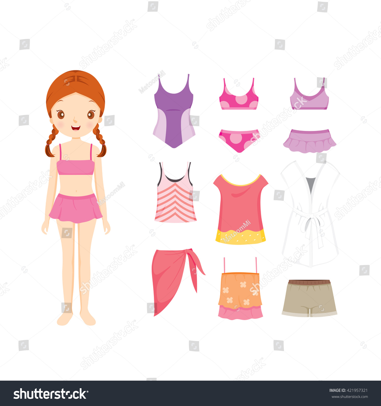 869 Girls swimming naked Stock Illustrations, Images & Vectors ...